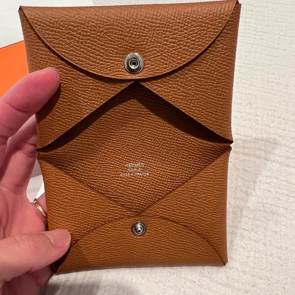 NIB Hermes Calvi Cardholder - Picture 2 of 3